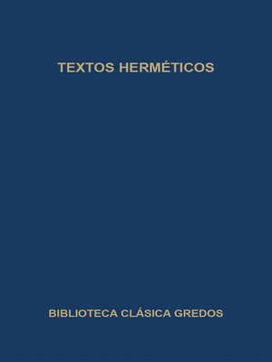 cover image of Textos herméticos